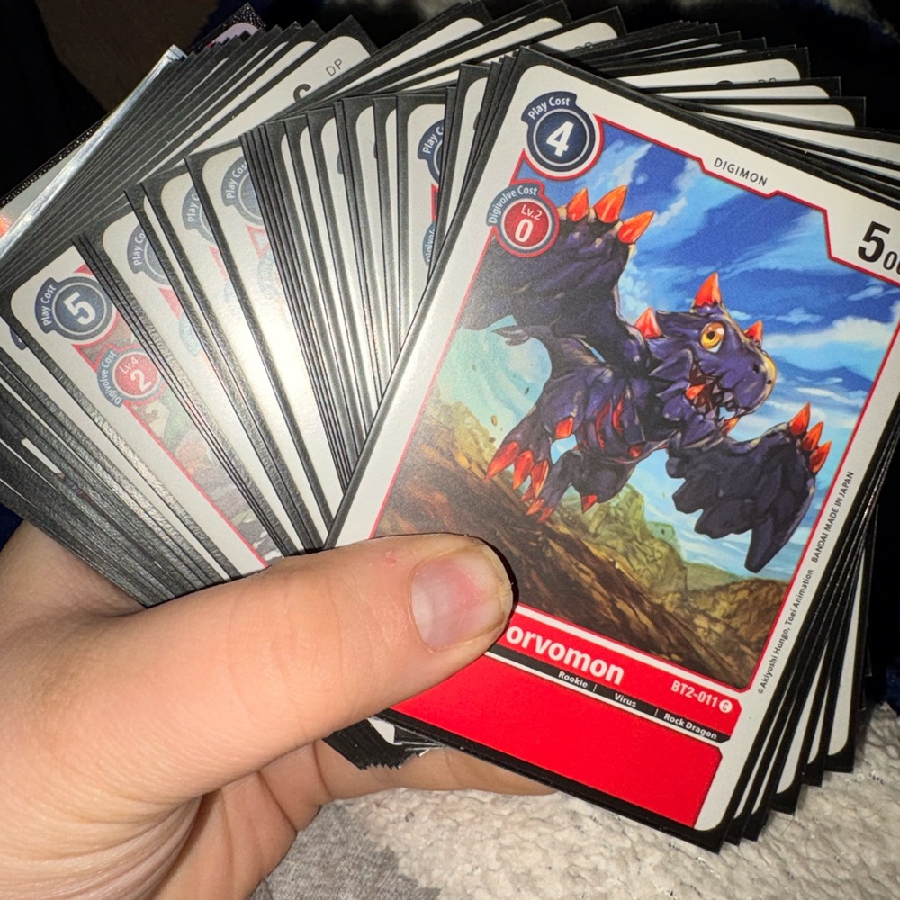 GeoGreymon Card - Fiery Red - Picture 2 of 3